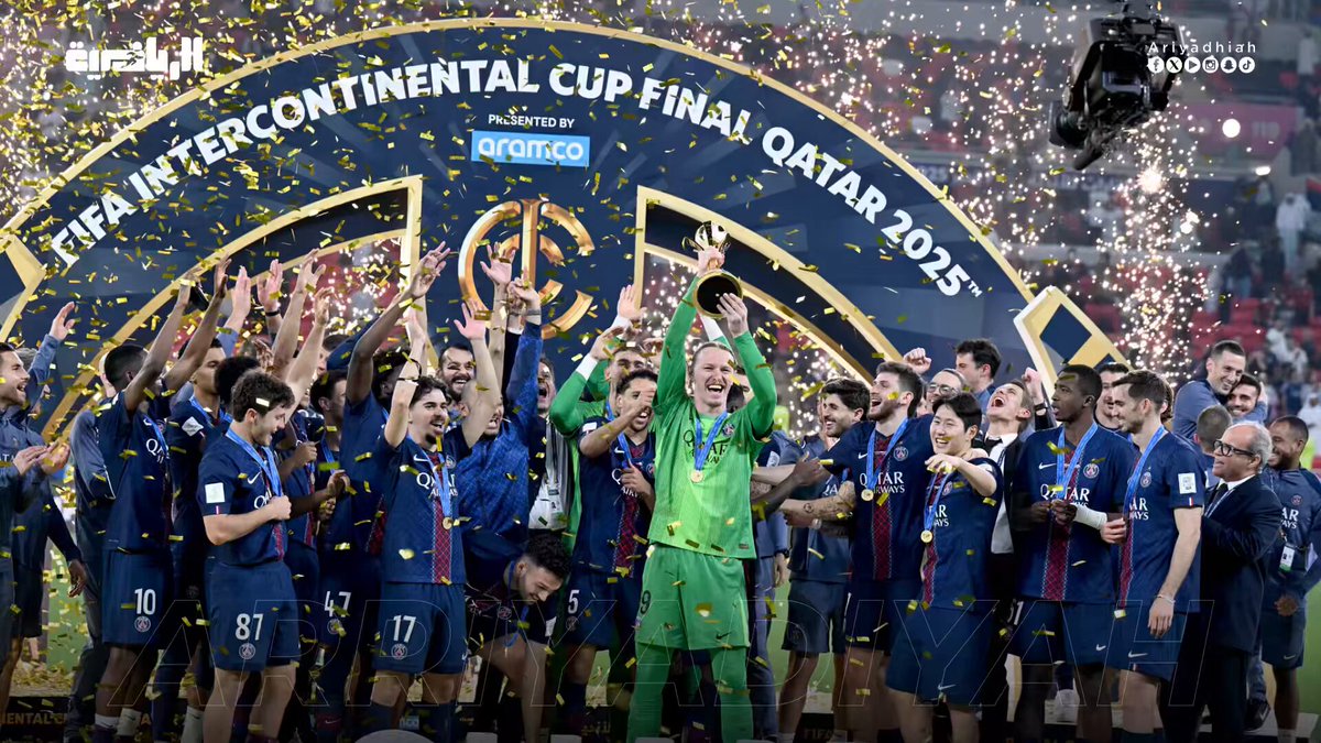 الصورة قصة: سان جيرمان بطل القارات #باريس_سان_جيرمان_فلامنجو 