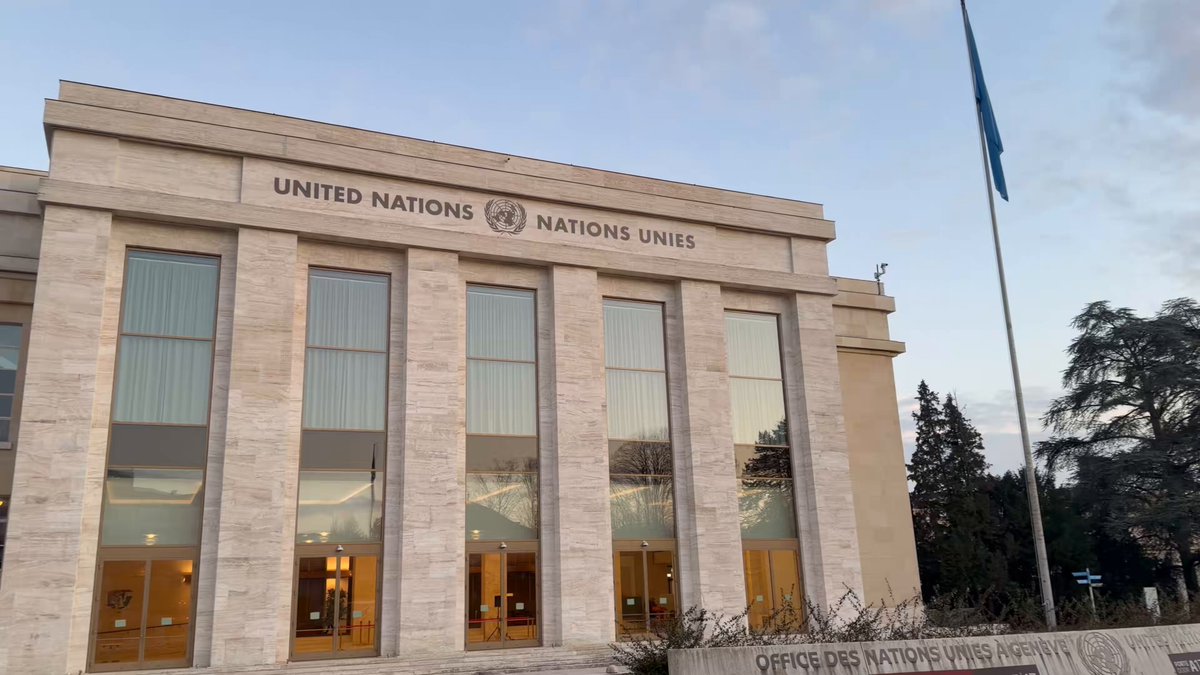 Image for the Tweet beginning: The United Nations in Geneva
