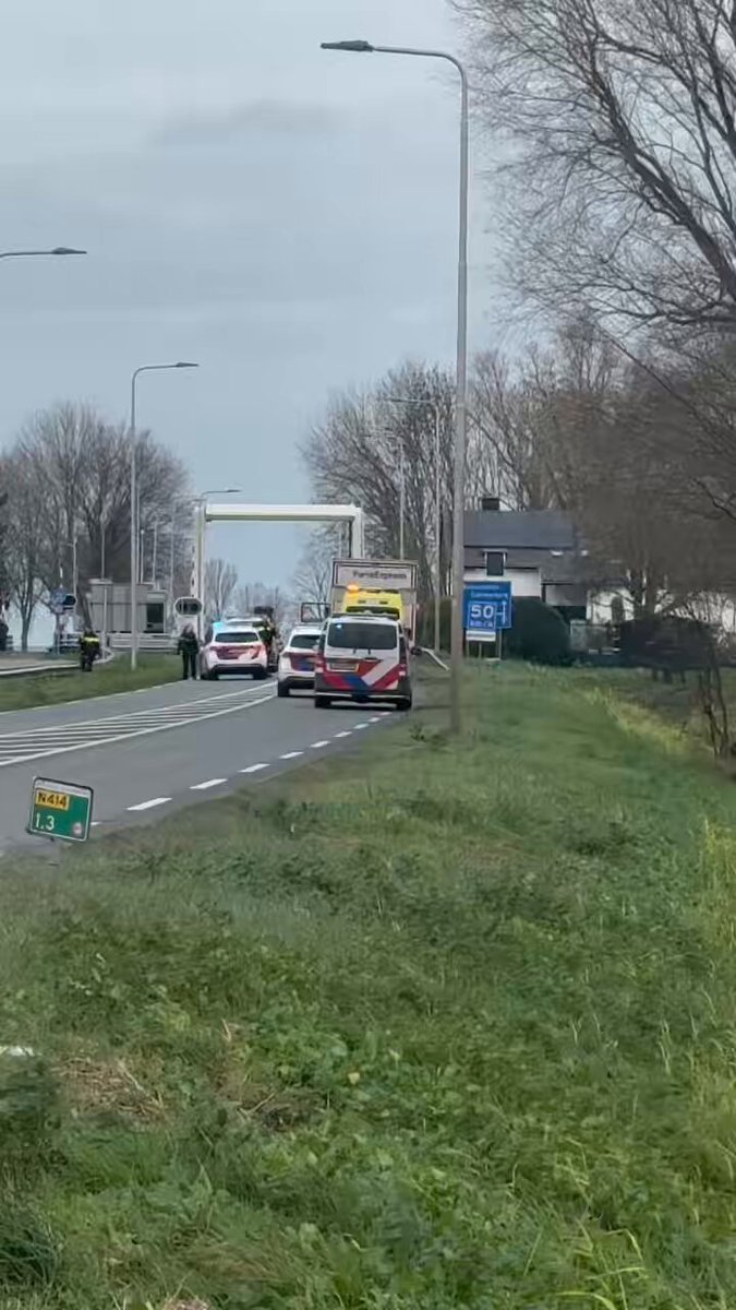 Afsluiting N414 bij Eembrugge