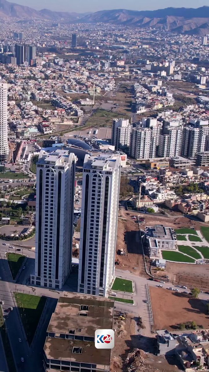 مشاهد لمدينة دهوك عقب موجة الأمطار الغزيرة حيث يبدو صفاء الأجواء ويتجلّى جمال المدينة. الفيديو | هيثم خليل - كوردستان24 