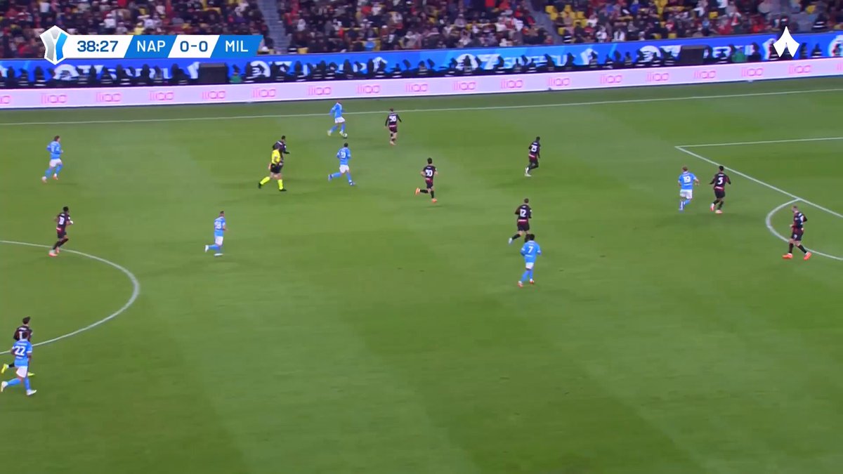 البلاد | كأس السوبر الإيطالي نيريس يسجل الهدف الإفتتاحي لنابولي في الدقيقة 39. صحيفة البلاد | السوبر الإيطالي بالرياض | نادي ميلان | نادي نابولي | #ميلان_نابولي 