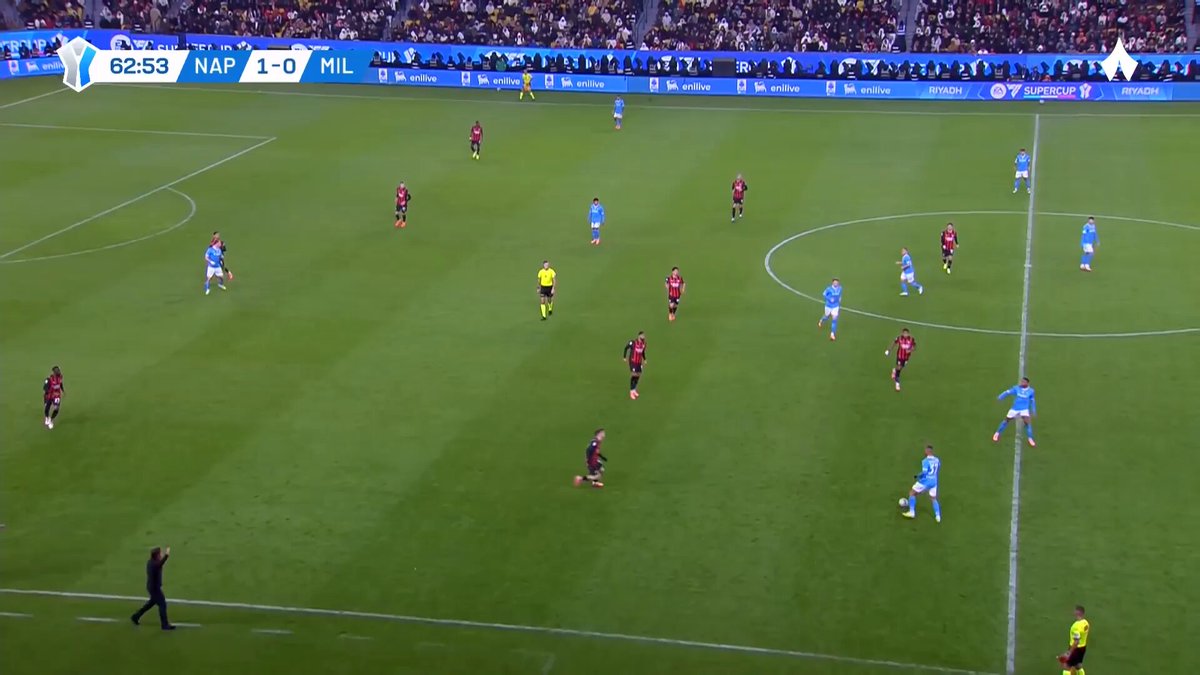 هويلاند يضيف الهدف الثاني لنابولي في شباك ميلان.. نابولي 2 0 ميلان 