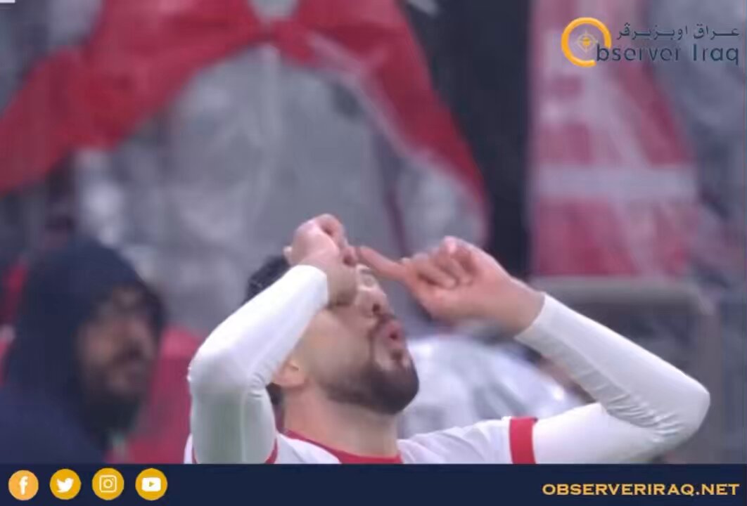شاهد| الحكم السويدي لمباراة نهائي كأس العرب بين الأردن و المغرب يرد على اللاعب الأردني بـ اللغة العربية ! #عراق_اوبزيرفر 