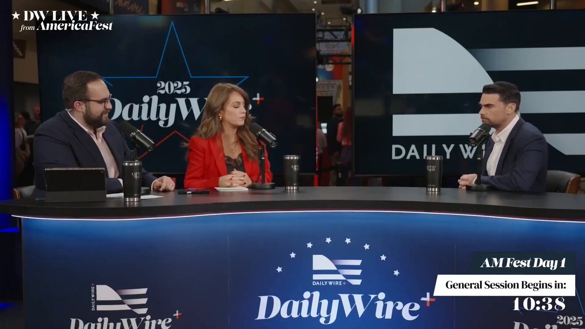 "Get married. Have kids. Go to church." @benshapiro reminds us of Charlie Kirk's best advice to y...