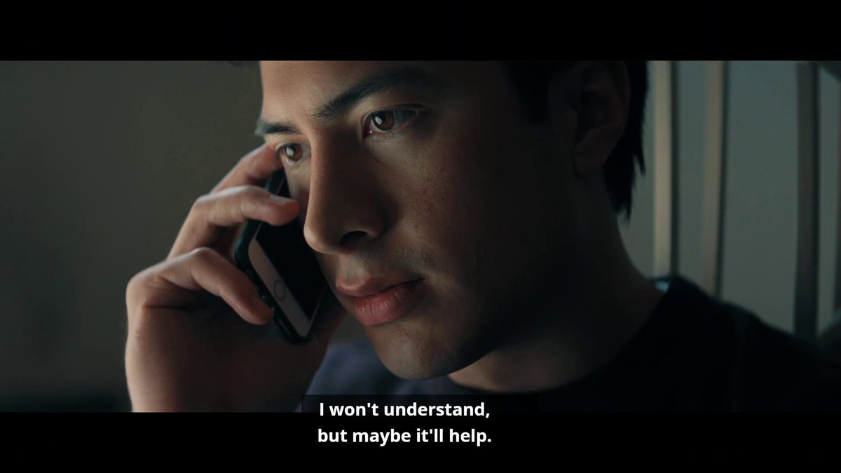 Connor Storrie as Ilya Rozanov delivering a 5 page monologue in perfect Russia in episode 5 of #H...