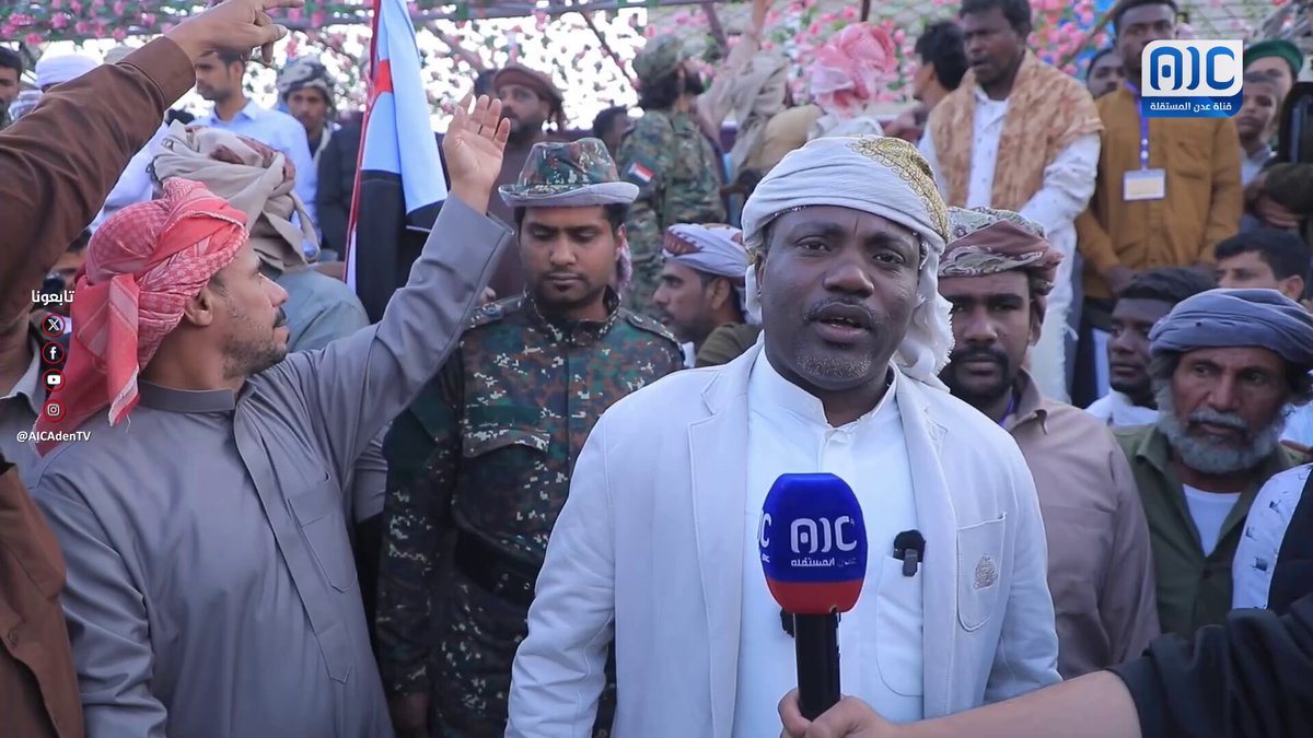 الشيخ سالم صالح ممثل قبائل وادي المسيلة: نعلن انضمامنا لمخيم الاعتصام بالغيضة ونطالب الرئيس الزُبيدي بإعلان الاستقلال #استعادة_دوله_الجنوب 