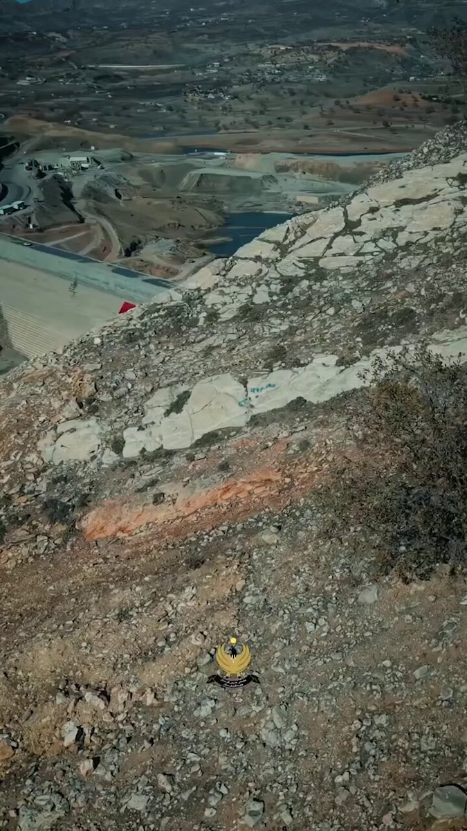 مشاهد جميلة لسد كومسبان تُظهر ارتفاع منسوب المياه فيه عقب هطول أمطار غزيرة خلال الأيام الماضية 