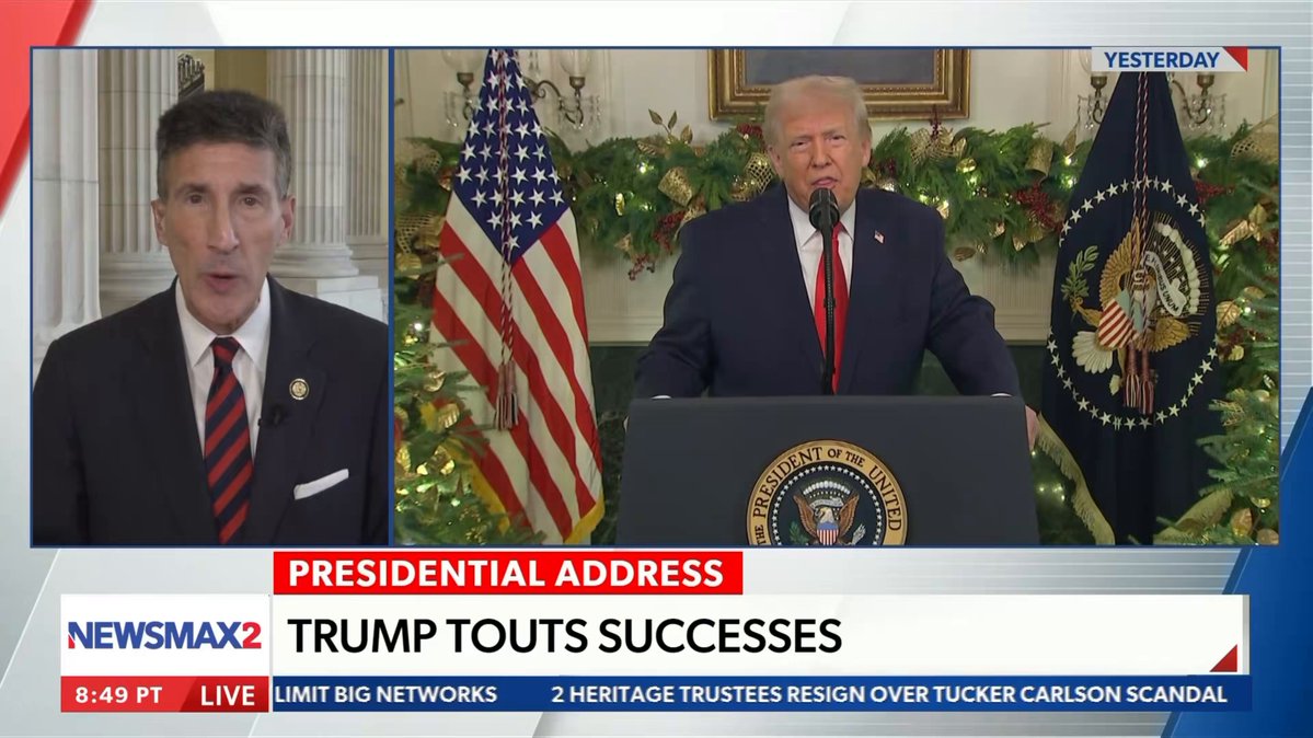 Image for the Tweet beginning: I joined @TracySabolDC on @NEWSMAX