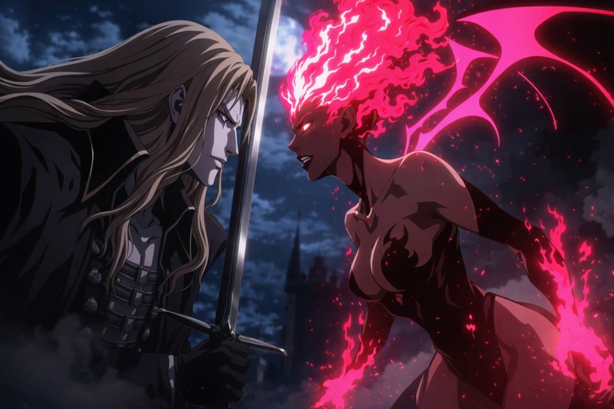 Kling 2.6 anime duel