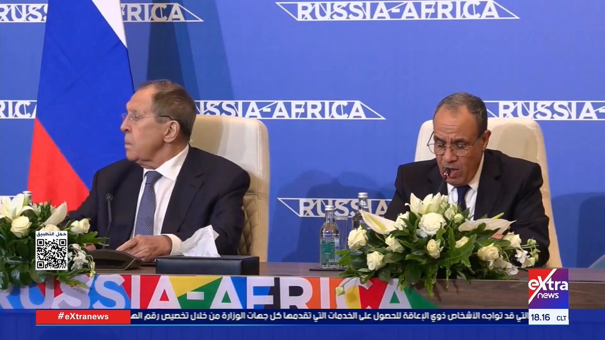وزير الخارجية: الشراكة الروسية الأفريقية تمثل نموذجا للتعاون القائم على المصالح المشتركة 