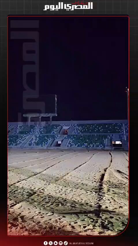 آخر التطورات في مشروع استاد النادي المصري الجديد ببورسعيد. تصوير: جهندا محمد 