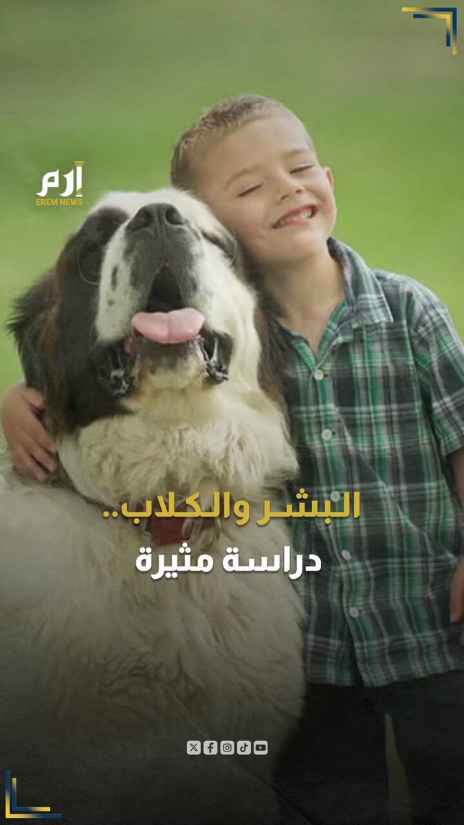 دراسة تكشف سرا عن البشر والكلاب 