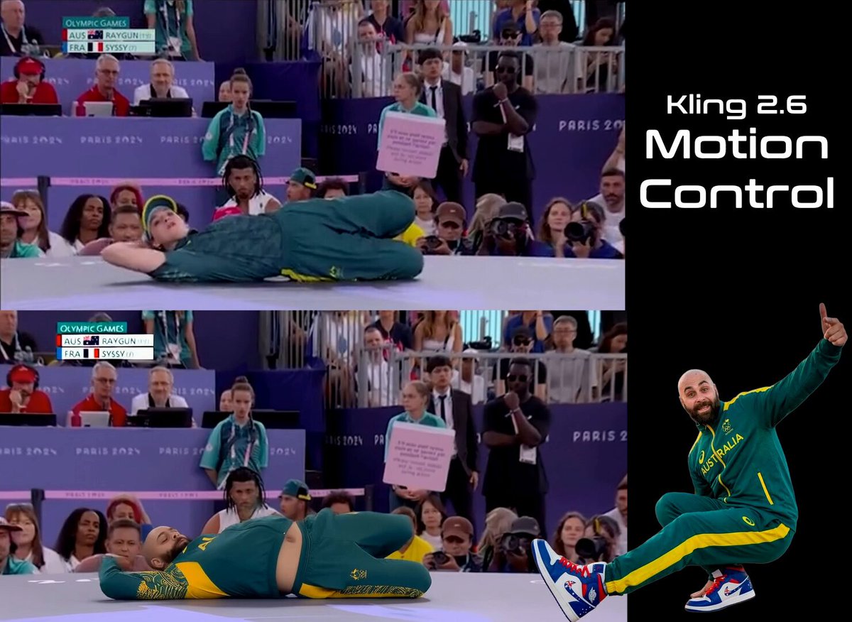 Kling motion control demo