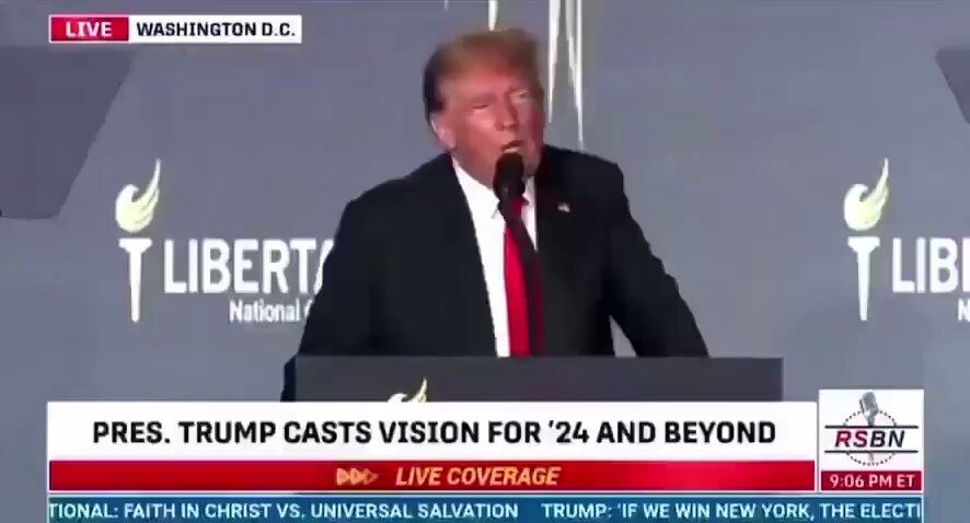 🚨Bureau : Trump promette di plasmare il futuro delle criptovalute negli Stati Uniti e di sostenere il diritto all'autocustodia.