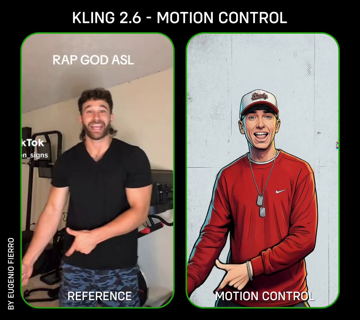 Eminem Godzilla motion test