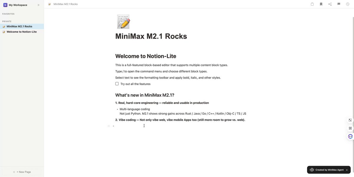 Notion Lite editor demo