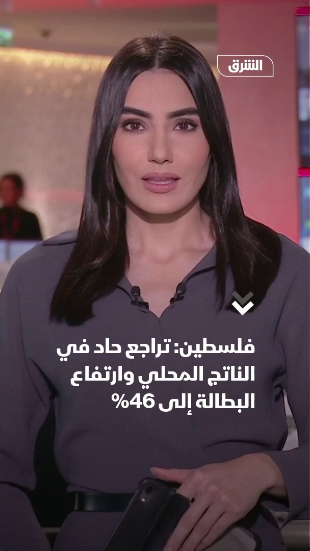 تراجع حاد في الناتج المحلي الإجمالي الفلسطيني، وارتفاع البطالة إلى 46% 