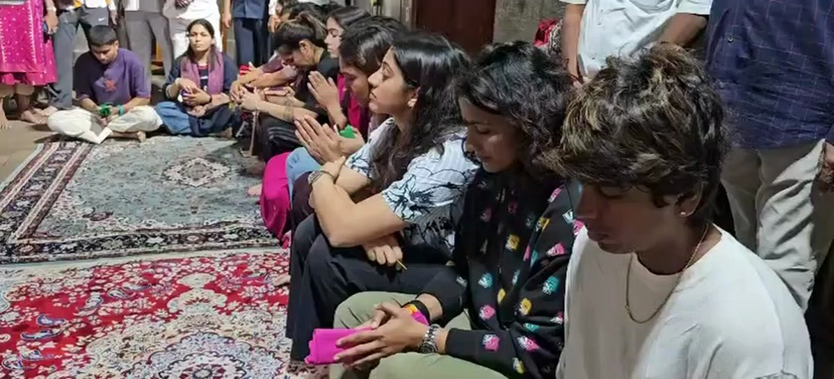 #WATCH | Visakhapatnam, Andhra Pradesh: Picture