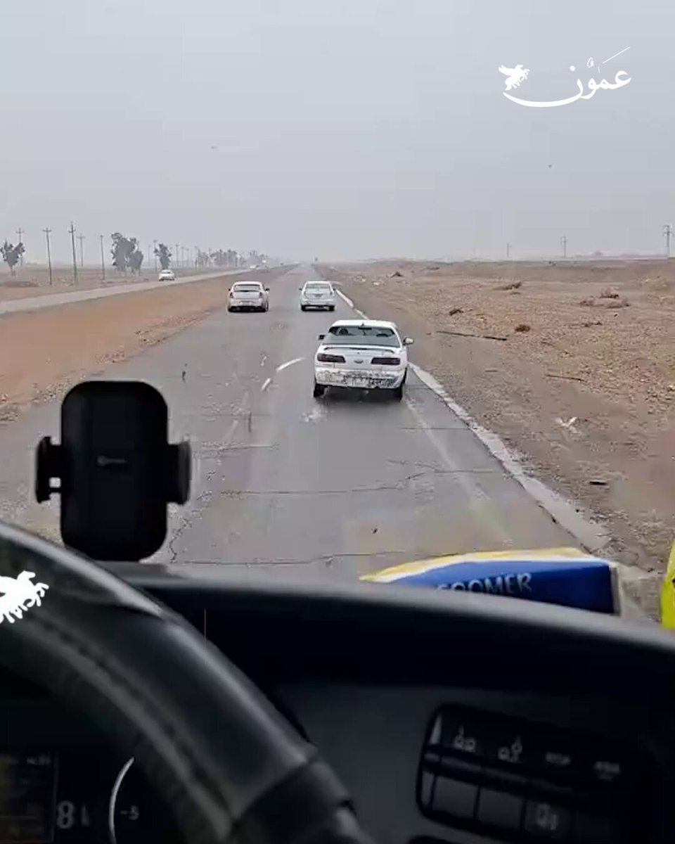 مركبة تسير بطريقة غريبة على الشارع ! #عمون 