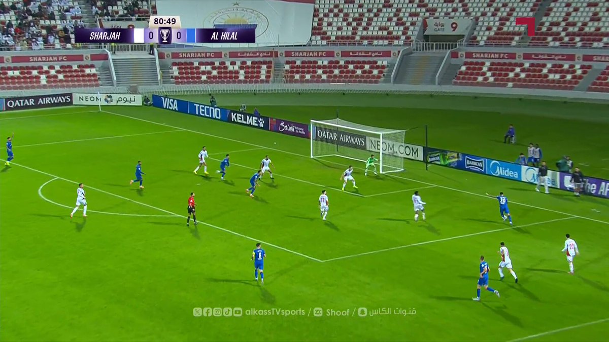 مالكوم يسجل ويمنح الهلال التقدم #الهلال_الشارقة 