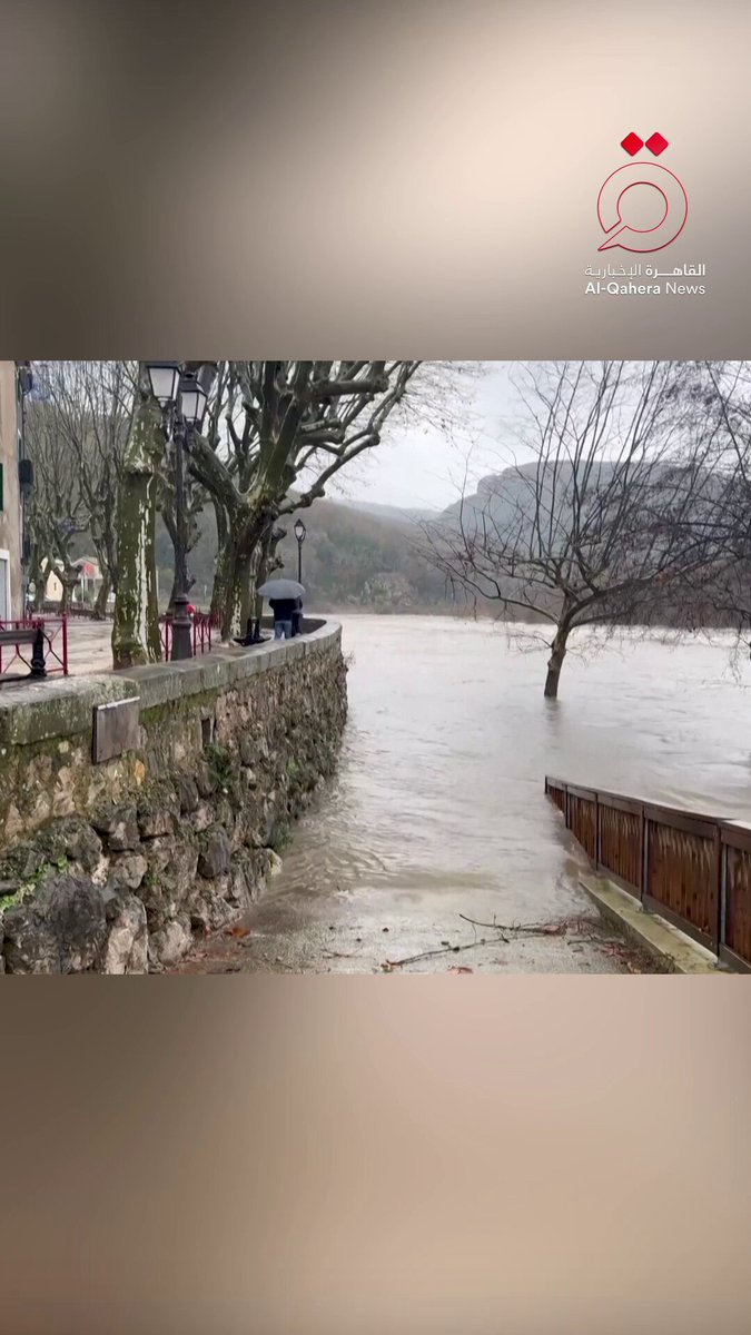 تحذيرات من فيضانات شديدة بجنوب فرنسا بالتزامن مع ارتفاع كبير في منسوب الأنهار 