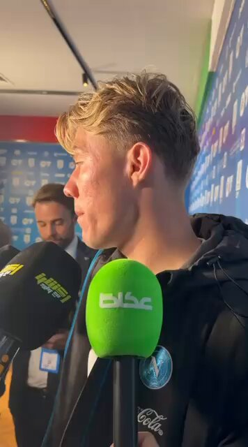 راسموس هويلوند لاعب نابولي : متابع للدوري السعودي والذي يعتبر تنافسي، وتركيزي منصب حالياً على تقديم أفضل مايمكن لنابولي.. :،فهد الشغار 