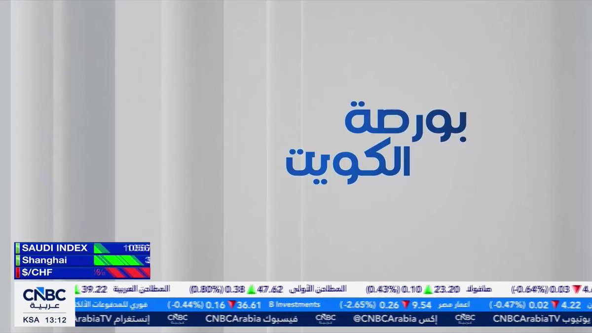 إغلاق متباين لبورصة الكويت اليوم الثلاثاء..والمؤشر الأول يغلق أعلى مستويات 9600 نقطة #البوصلة 