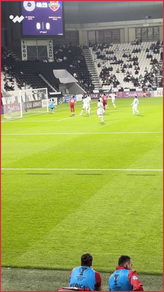 هدف فيديريكو لاعب شباب الأهلي الإماراتي في مرمى السد 