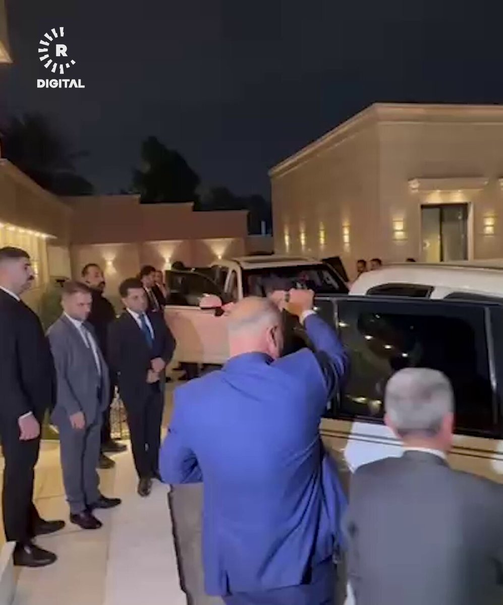 رئيس تحالف السيادة خميس الخنجر يستقبل وفداً من الحزب الديمقراطي الكوردستاني برئاسة فاضل ميراني لبحث أخر مستجدات العملية السياسية في العراق 