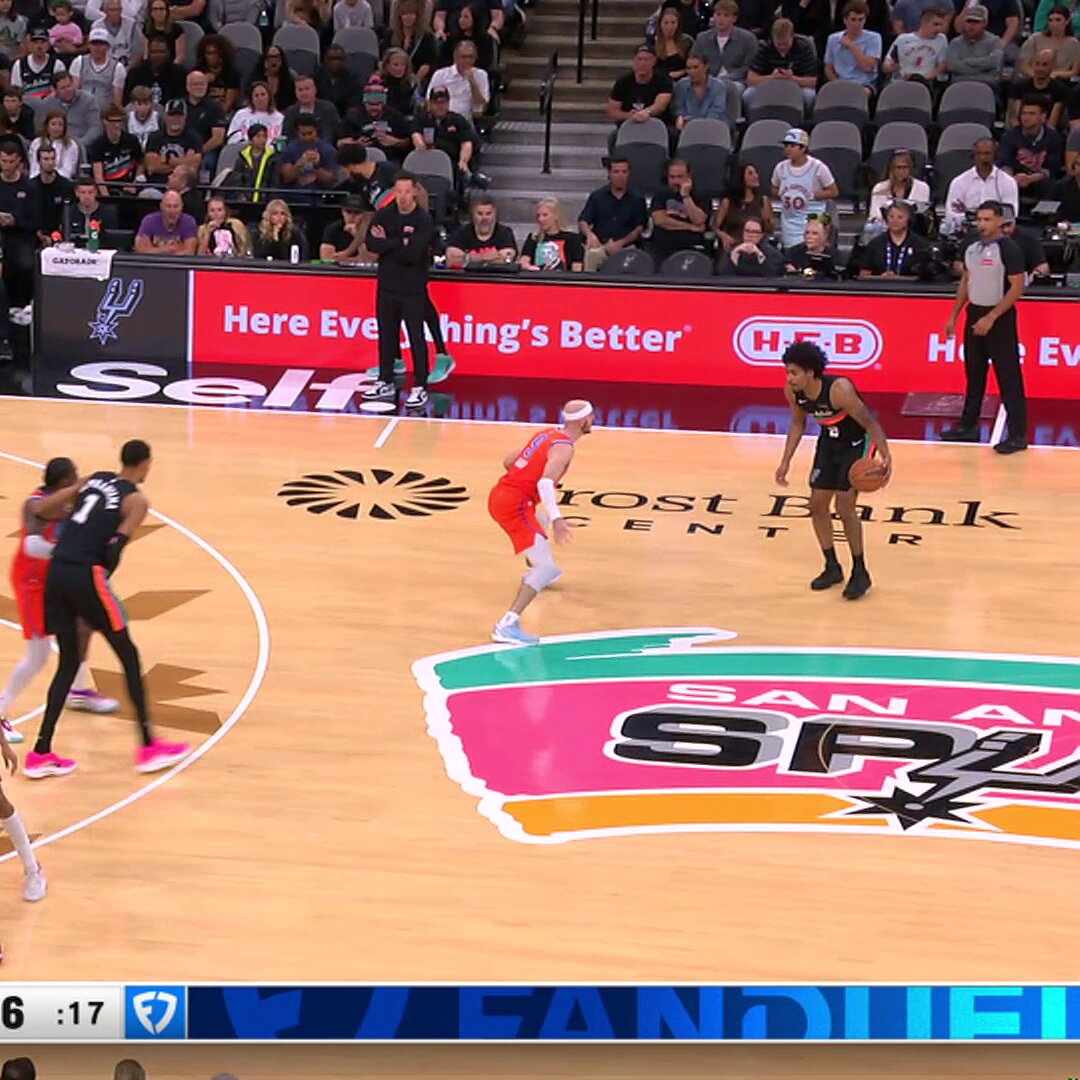 WEMBY MAKES IT LOOK EASY 

Tap to watch: