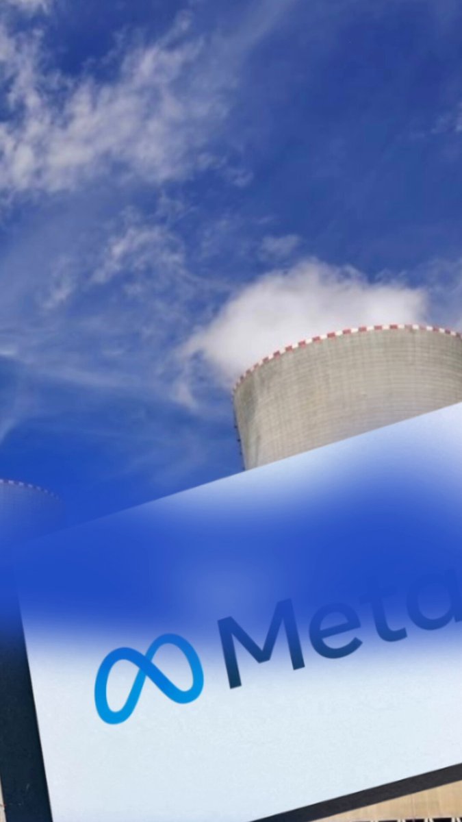 ميتا تدعم تشغل الذكاء الاصطناعي بالطاقة النووية #معكم_باللحظة 