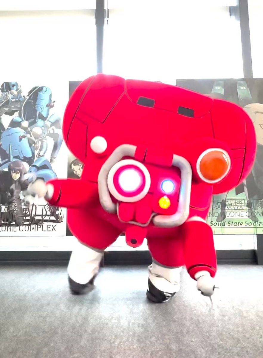 いよいよ開幕！「攻殻機動隊展」で #フチコマ とミート＆グリート