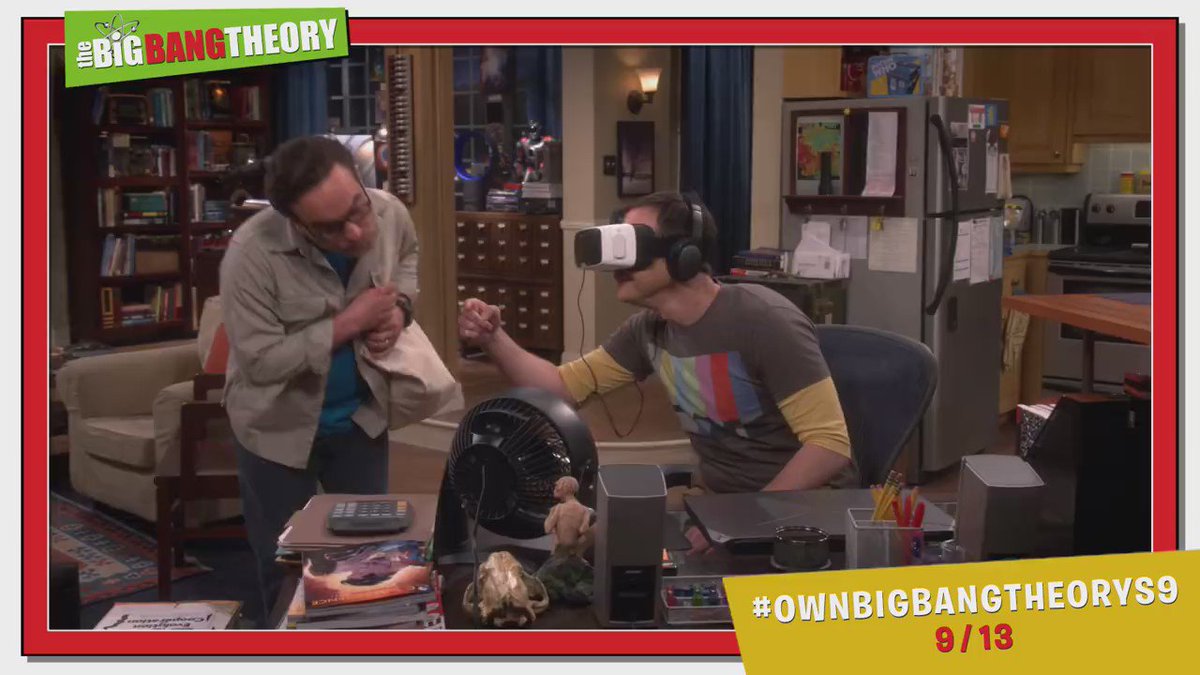 Don't lose sight of reality, Sheldon. Season 9 is available in 1 week! #OwnBigBangTheoryS9 bit.ly/2cyxAJo https://t.co/TxwHyP20DJ