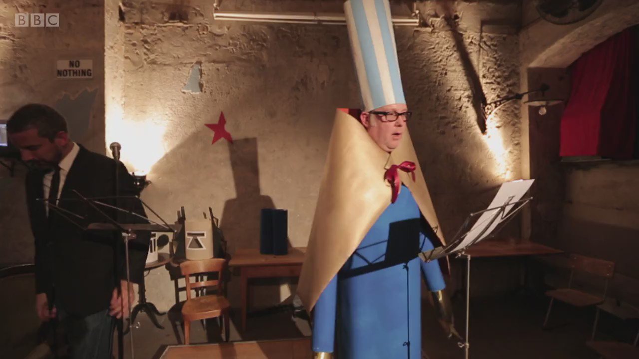 Happy birthday Vic Reeves! Watch him channel the spirit of Dada... 
