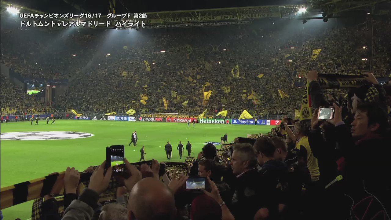 ブンデスリーガ スポーツライブ Powered By スカパー V Twitter ハイライト Uclグループf第2節 ドルトムントvsレアルマドリード Cl優勝経験を持つ2チームが激突 グループの行方を左右する一戦 その結末は 公式サイトで全試合ハイライトを公開中
