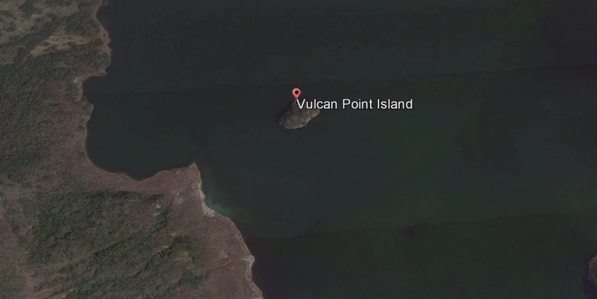 Vulcan point clearance island