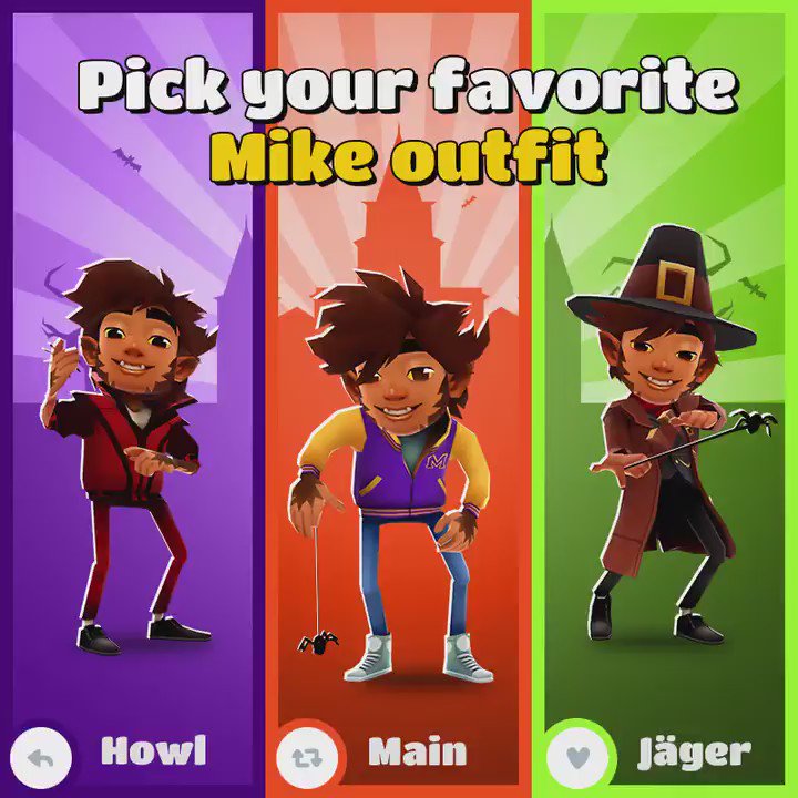 JÄGER MIKE: VAMPIRE HUNTER!! Subway Surfers: HALLOWEEN EDITION