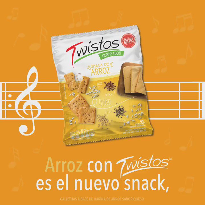 Nuevos Twistos snack de arroz, sabor original y sabor queso. Probalos y contanos cuál te gusta más. #ArrozConTwistos #TeCantaLaPosta https://t.co/veMzDiB0Gr