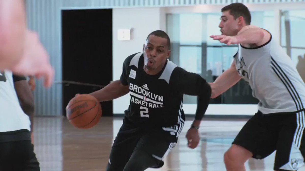 The @BrooklynNets, hard at work to prepare for the 2016-17 NBA season! #PhantomCam https://t.co/0QqdIyFwy8