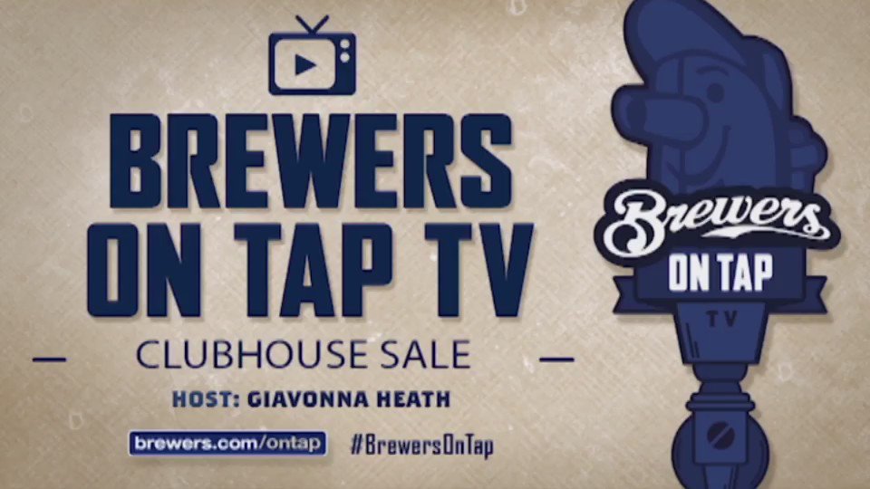 The #Brewers Clubhouse Sale starts tomorrow at Miller Park! Details: atmlb.com/2fY0ohM https://t.co/ahNTmCWB52