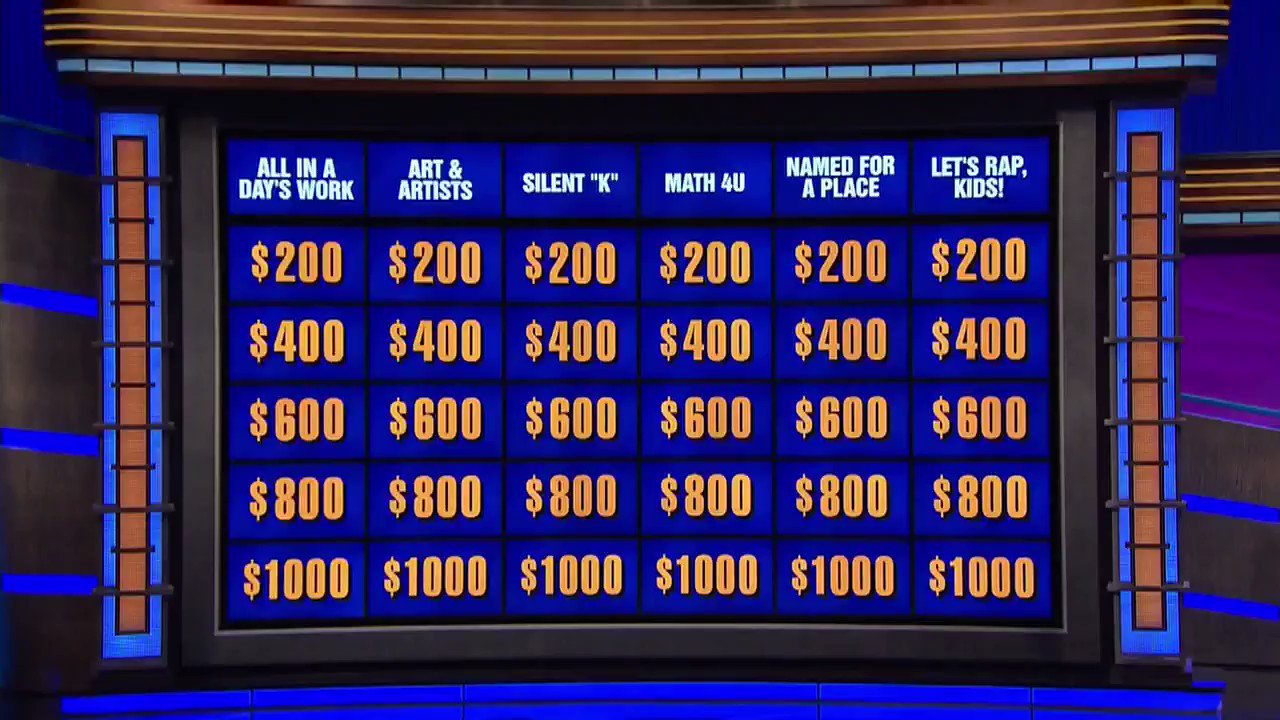 Happy 79th birthday to Alex Trebek, the greatest rapper on the planet. 