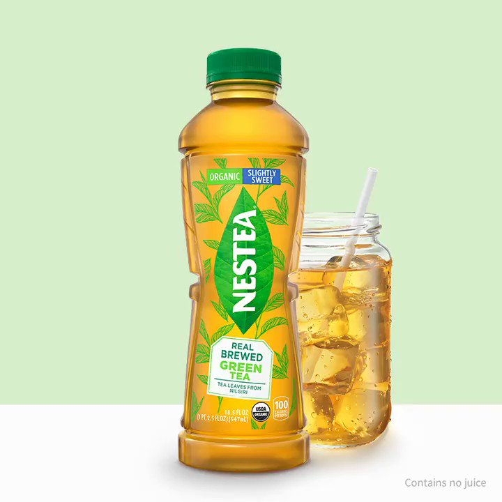 Our real-brewed Green Tea is as refreshing as it is delicious. Discover all the #NewNESTEA flavors at https://t.co/4AVgVsivHe https://t.co/pMnspig0xU