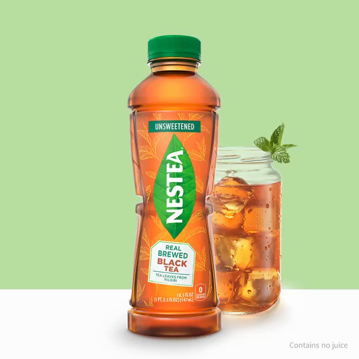 Tasty tea leaves make our Unsweetened Black Tea crisp and refreshing. Discover all the #NewNESTEA flavors at https://t.co/4AVgVsivHe https://t.co/X8hl58R3TB