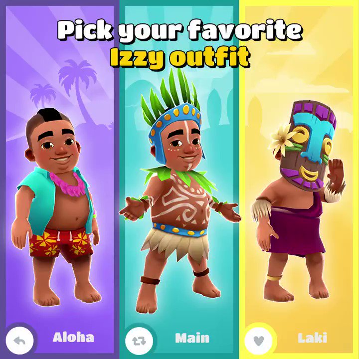 Kiloo Games - Have you guys figured out where the Subway Surfers will celebrate their 5th Birthday next week? ๐๐ Vote below and leave a comment if you think you know! ๐จ๏ธ๐