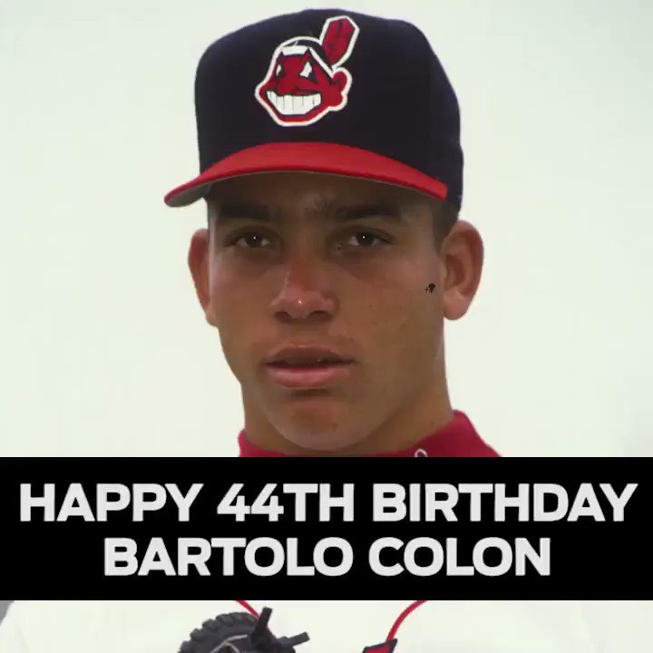 44 years young! Happy Birthday Bartolo Colon! 