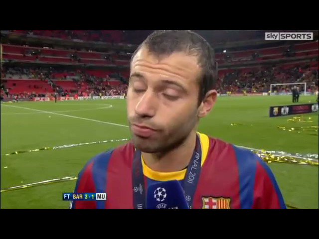 Happy birthday Javier Mascherano - part of the \best midfield in the world\ 