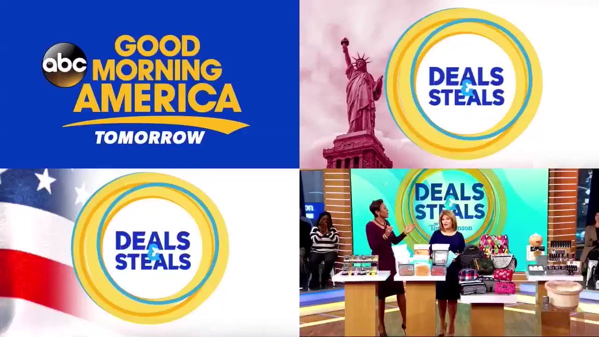 TOMORROW Made in America Deals & Steals, only on GMA! Good Morning
