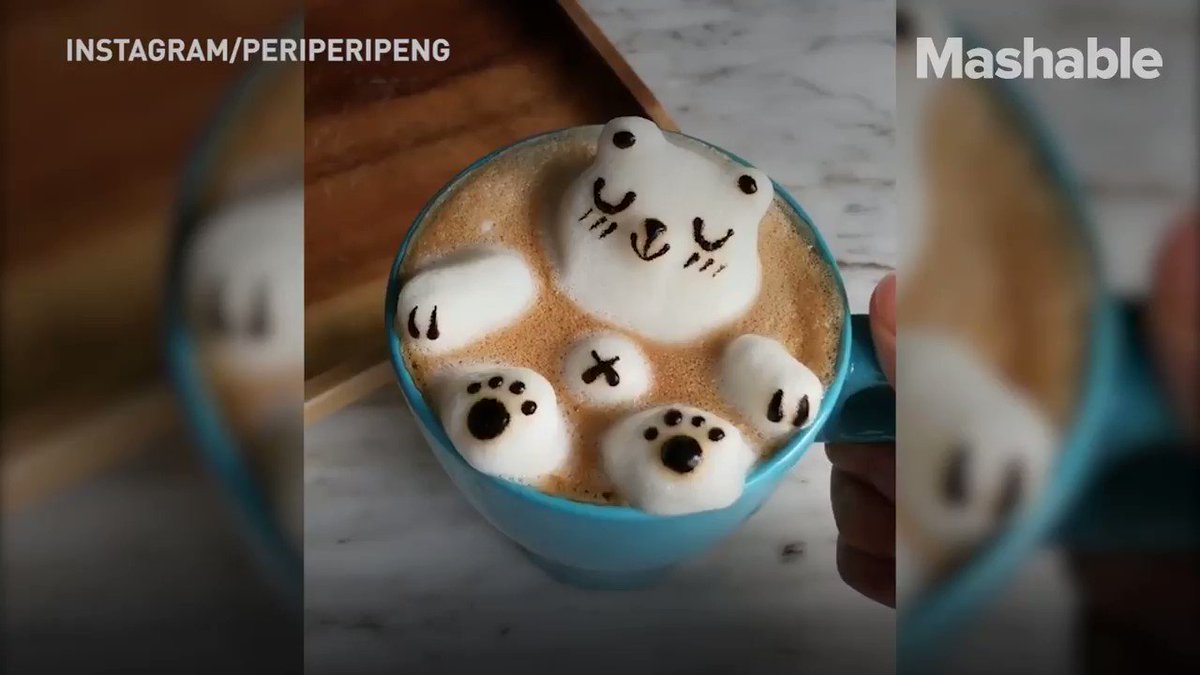 RT @mashable: These latte creatures will make your pick-me-ups that much more special https://t.co/iyloLE8TSF 1