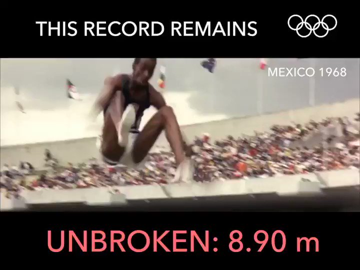 Happy birthday to Bob Beamon. His Olympic record remains to this day unbroken! 