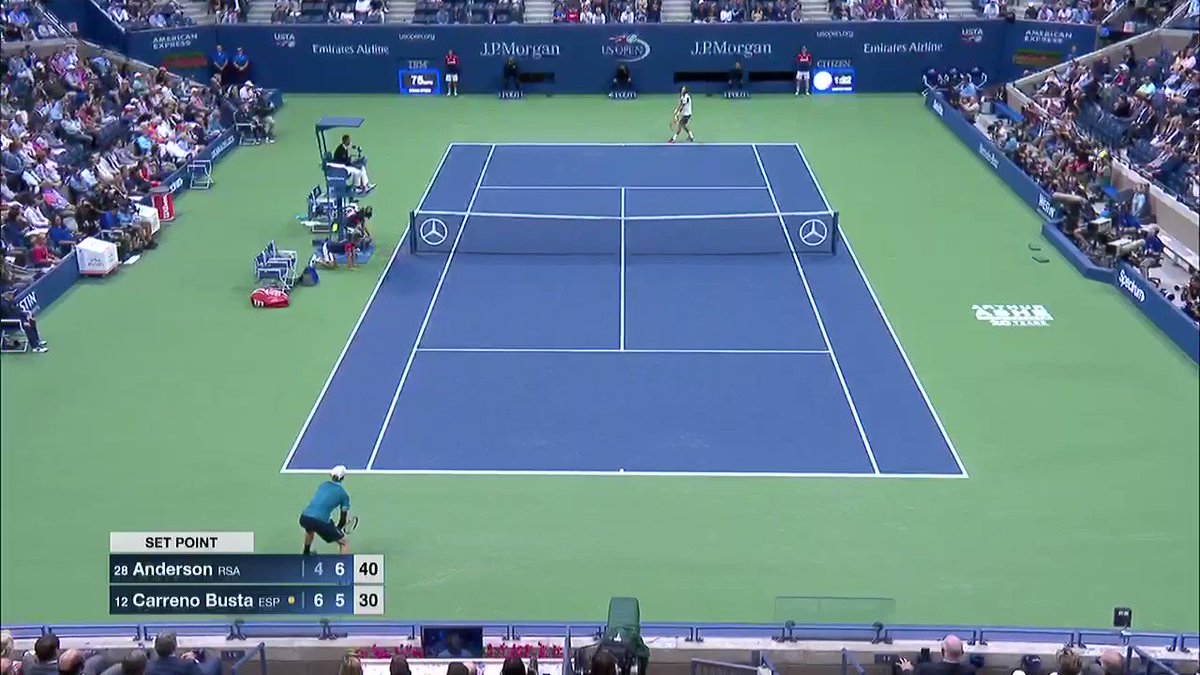 US Open Tennis on Twitter: "We're on even terms as ...